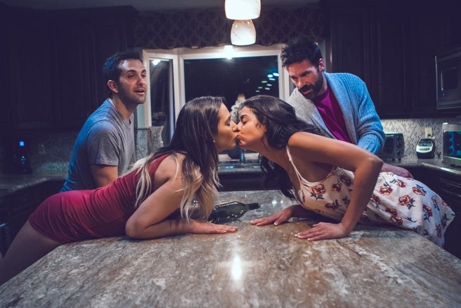 Jaye Summers seduces neighbor's husband during sizzling wife swapping foursome - 12