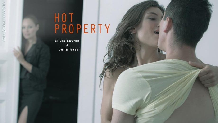 Explosive threesome as sultry mom Julia Roca and Silvia Lauren stacks cheeks craving cumshot - 2