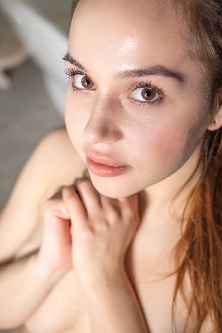 Explicit Jolie drives you wild with nude lip service and slutty poses - 20