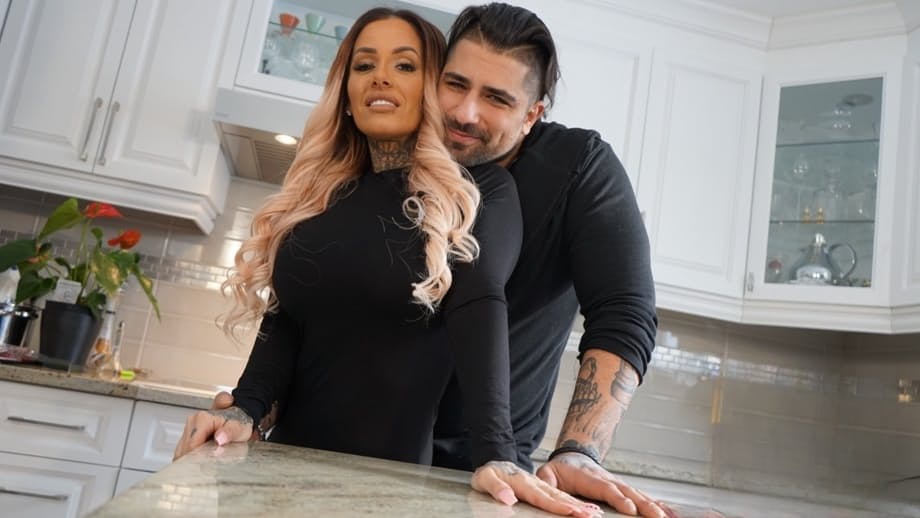 Pamela Kayne's massive inked tits entice her horny lover - 8