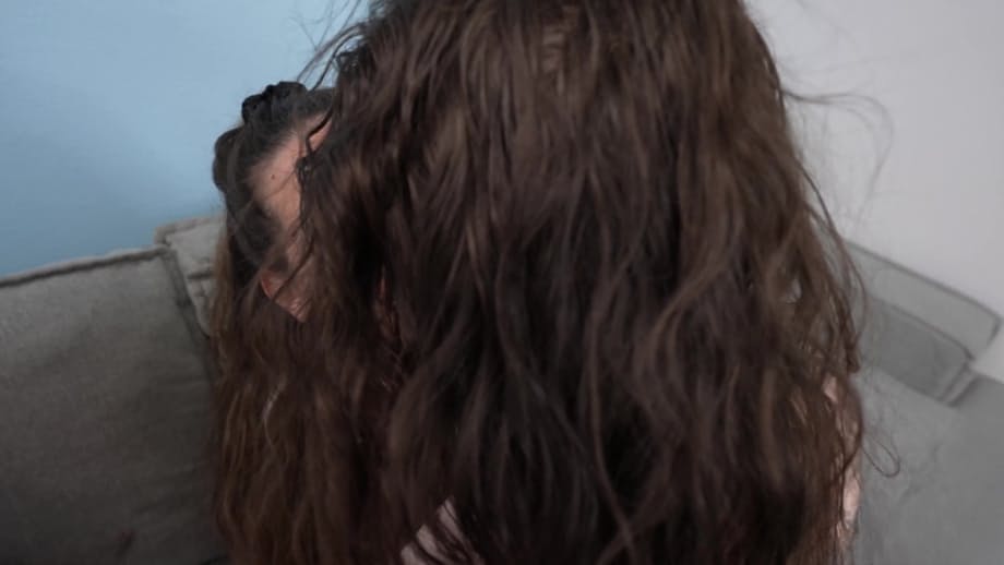 Hazel Paige delivers sloppy deepthroat blowjob as mature mistress watches and directs - 2