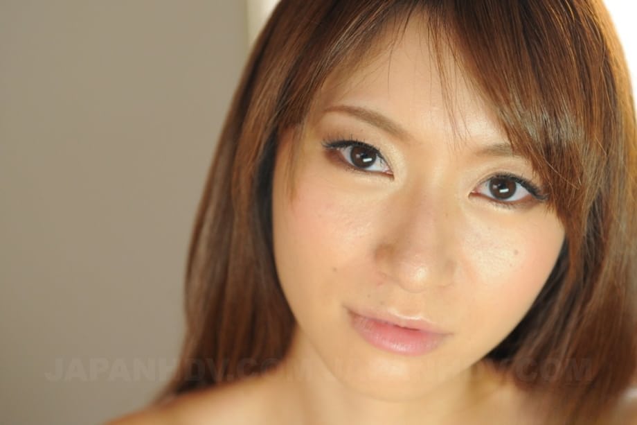 Rika exposes her glistening slit in an irresistible close-up solo performance - 14
