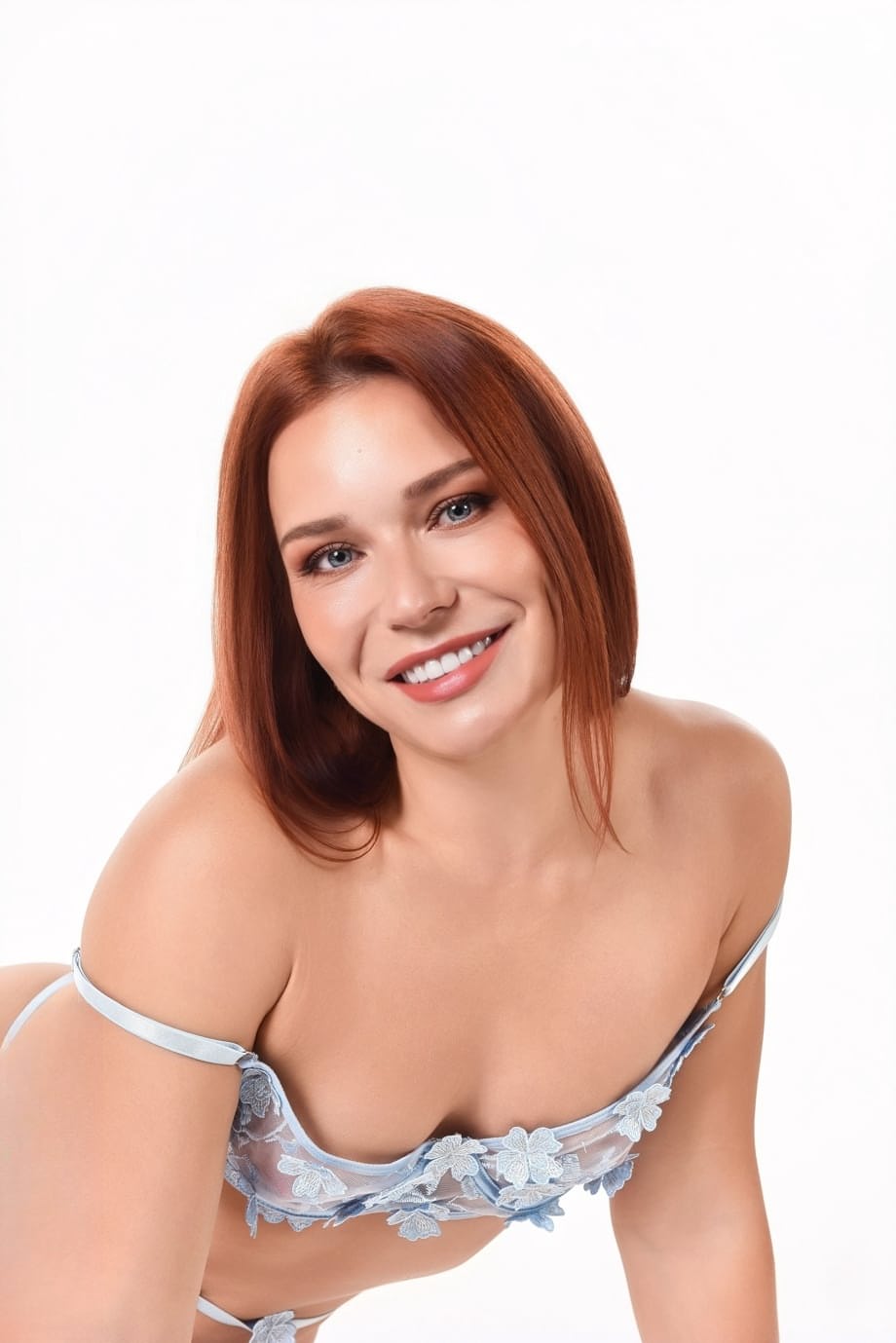 Clemence Audiard strips her lingerie and pleasures herself with a massive toy - 8