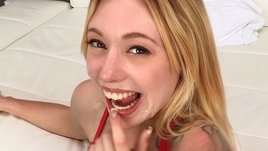 Lucy Tyler moans as her dripping pussy gets fingered then pounded raw by a thick cock - 16