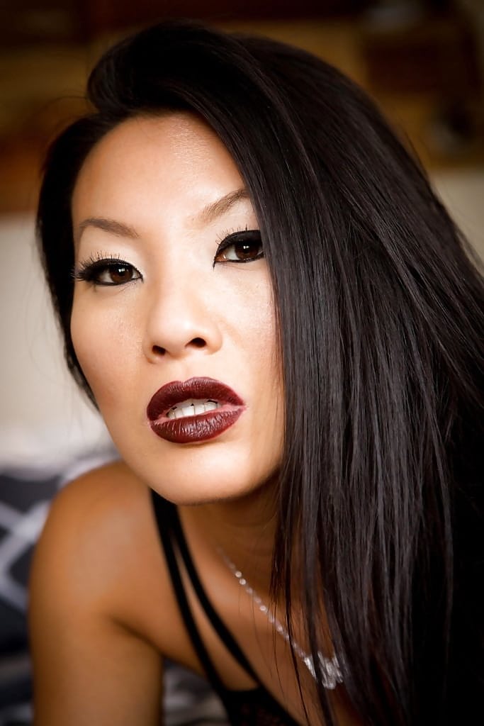 Asa Akira teases in sheer black lingerie and a sultry carnival mask - 4
