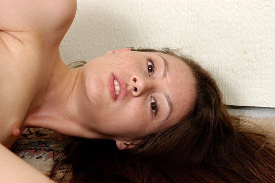 First-time temptress Jassie reveals skinny Asian curves, tiny bare tits, firm ass - 11
