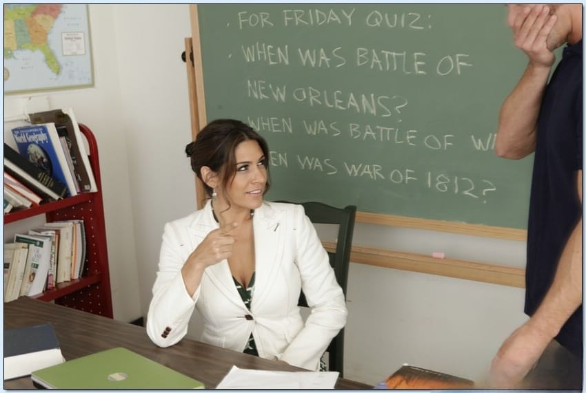 Raylene the big tit latina teacher gets fucked deep and hard - 1