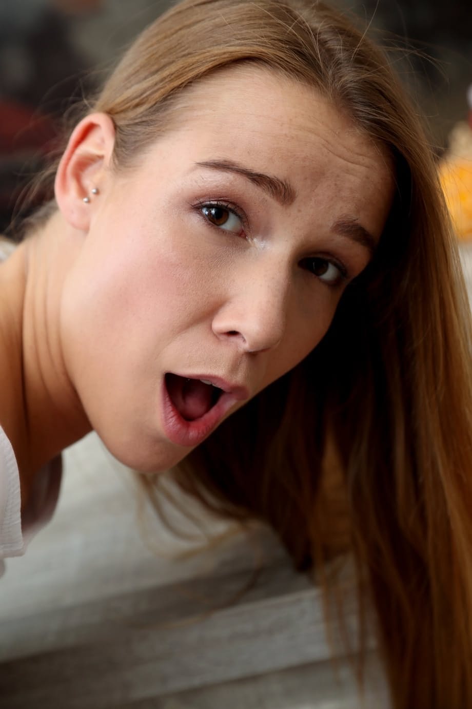 Alexis Crystal receives thick meat down her throat before a hardcore fuck ride - 14