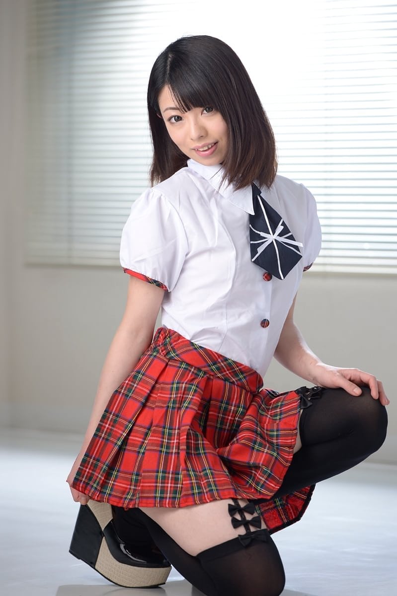 Amina Kiuchi gets drilled raw and creamed in sheer Japanese schoolgirl sin - 1