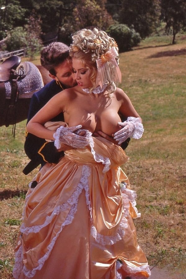 Jenna Jameson rides a cowboy's throbbing cock with her skilled tongue in explicit deepthroat delight - 2