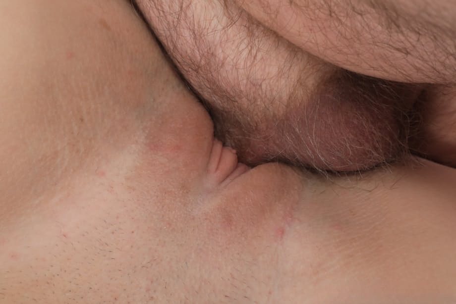 Busty brunette Margot devours daddy's throbbing shaft before taking hardcore pounding - 13