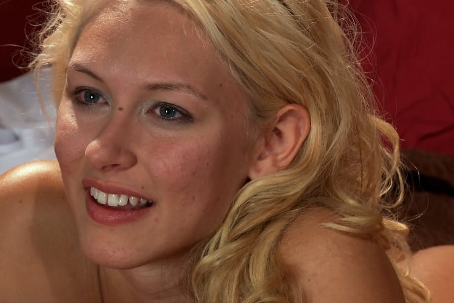 Christian Wild dominates busty blonde Katie Summers in raw anal DP BDSM gangbang - 20