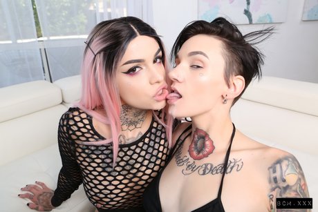 BBC qui remplit de sperme Paige l'excite dans un plan à trois Leigh Raven et Nikki Hearts baiser - 16