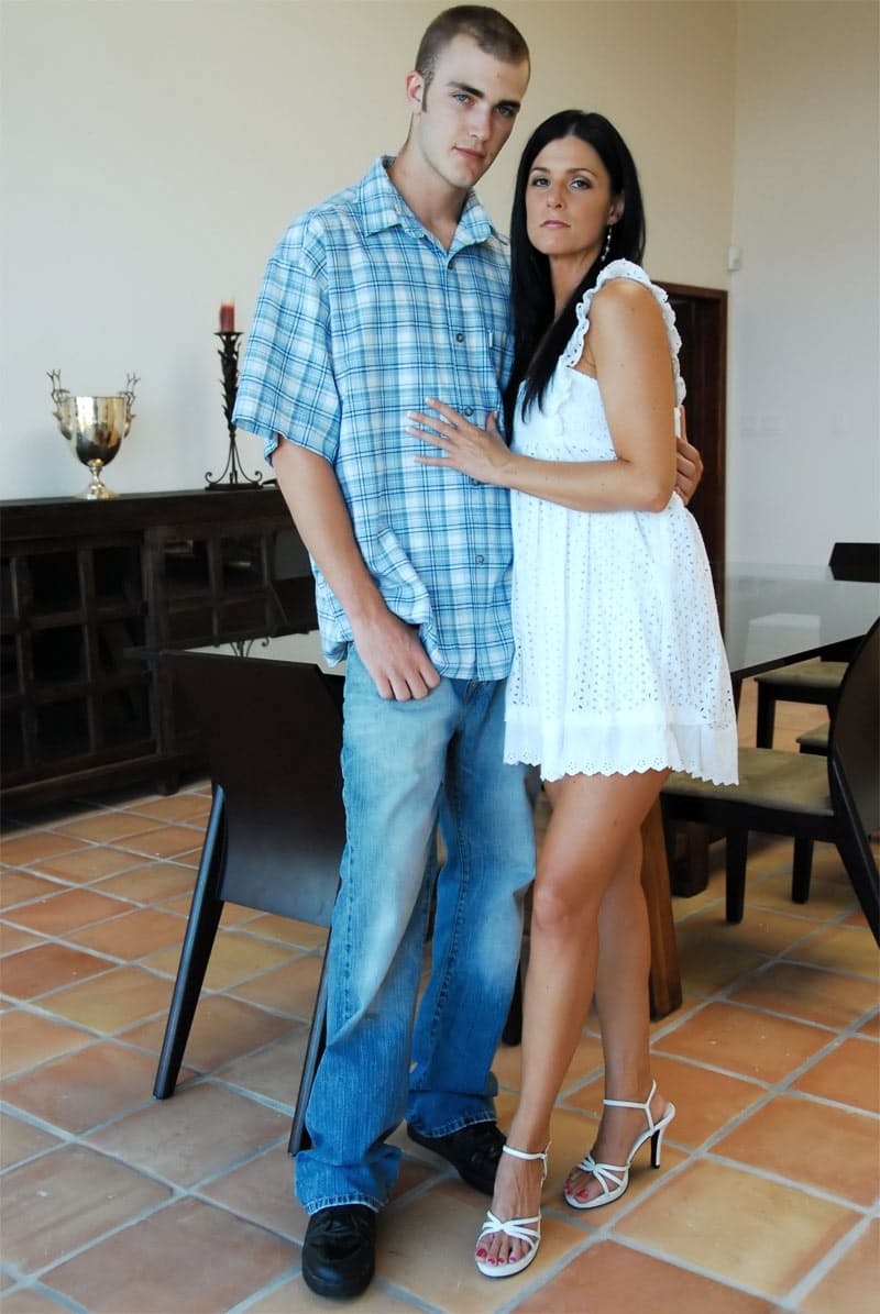 Sullen sexy brunette India Summer finally smiles when she gets a big cock