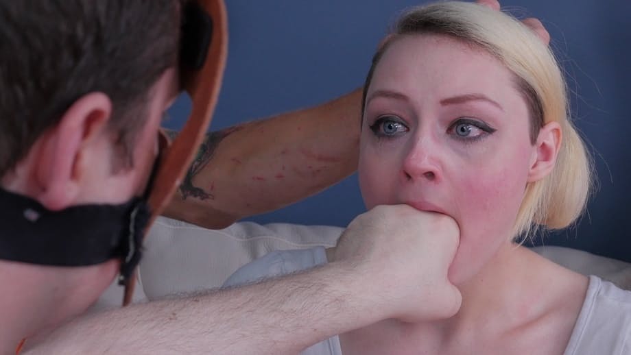 Arielle Aquinas struggles through rough throat fucking during intense hardcore sex - 3