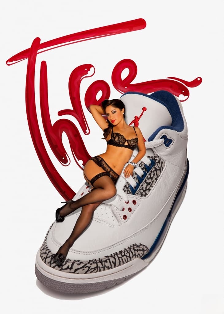 Nigel directs ultra-sexy pinup starlets spreading seductively in lingerie and total nudity for scorching ads - 3