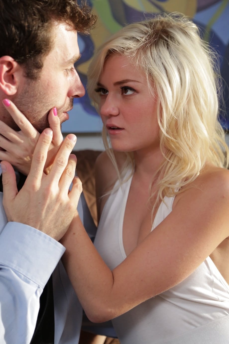 Golden Seductress Chloe Foster Steams Up College Friend James With Sinful Sex - 2
