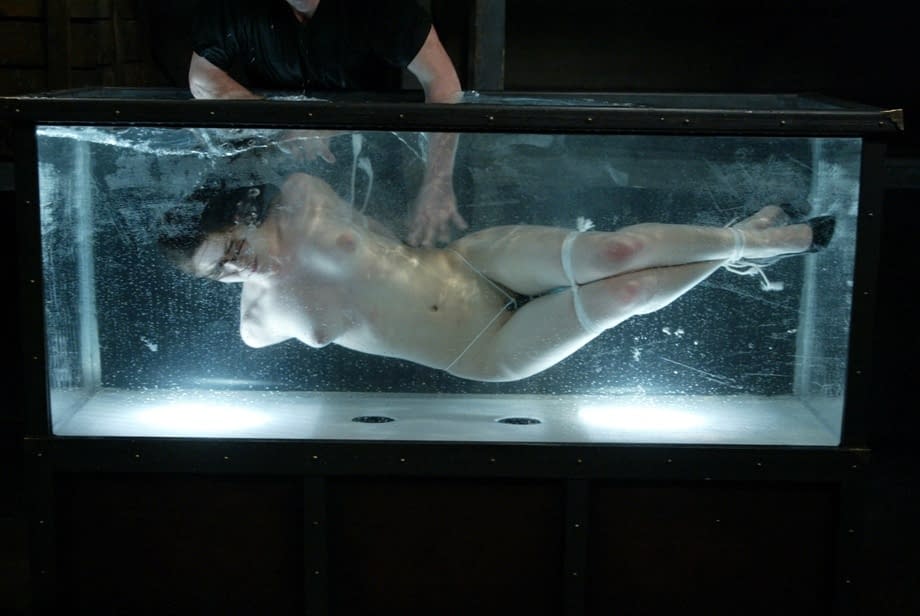 Bobbi Starr suffers exquisite bondage torment as cruel hands submerge her dripping body - 10