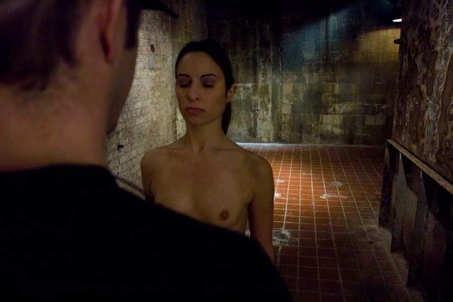 Amber Rayne stripped bare, teased and unleashed to run wild through the dungeon - 16