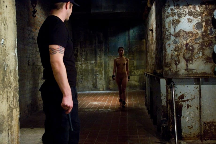 Amber Rayne stripped bare, teased and unleashed to run wild through the dungeon - 18