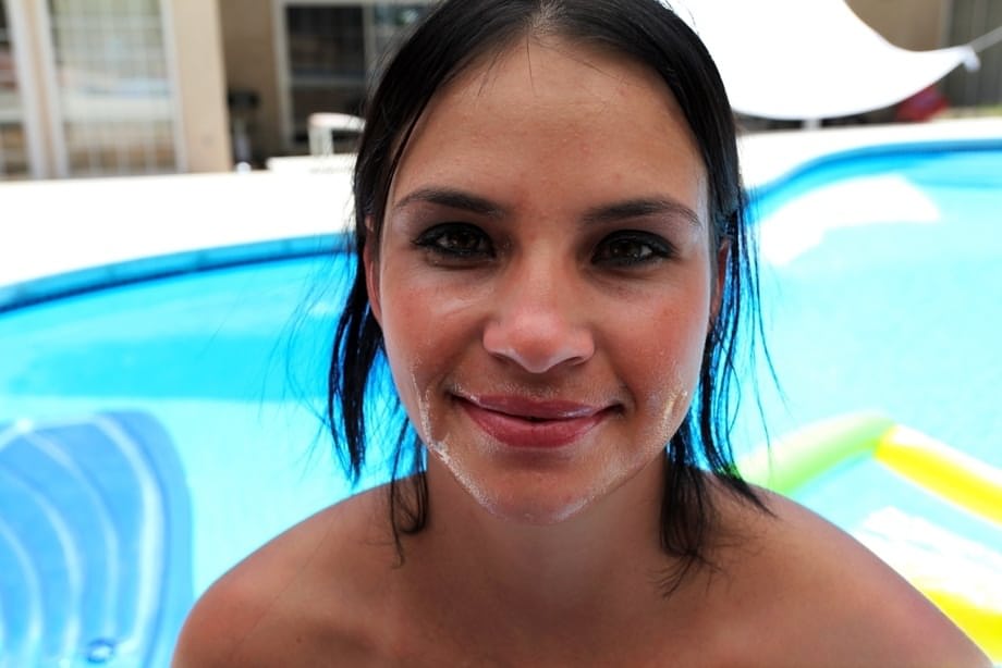 Busty Sindy Rose A deepthroats cock after shedding her tiny bikini in POV bliss - 21