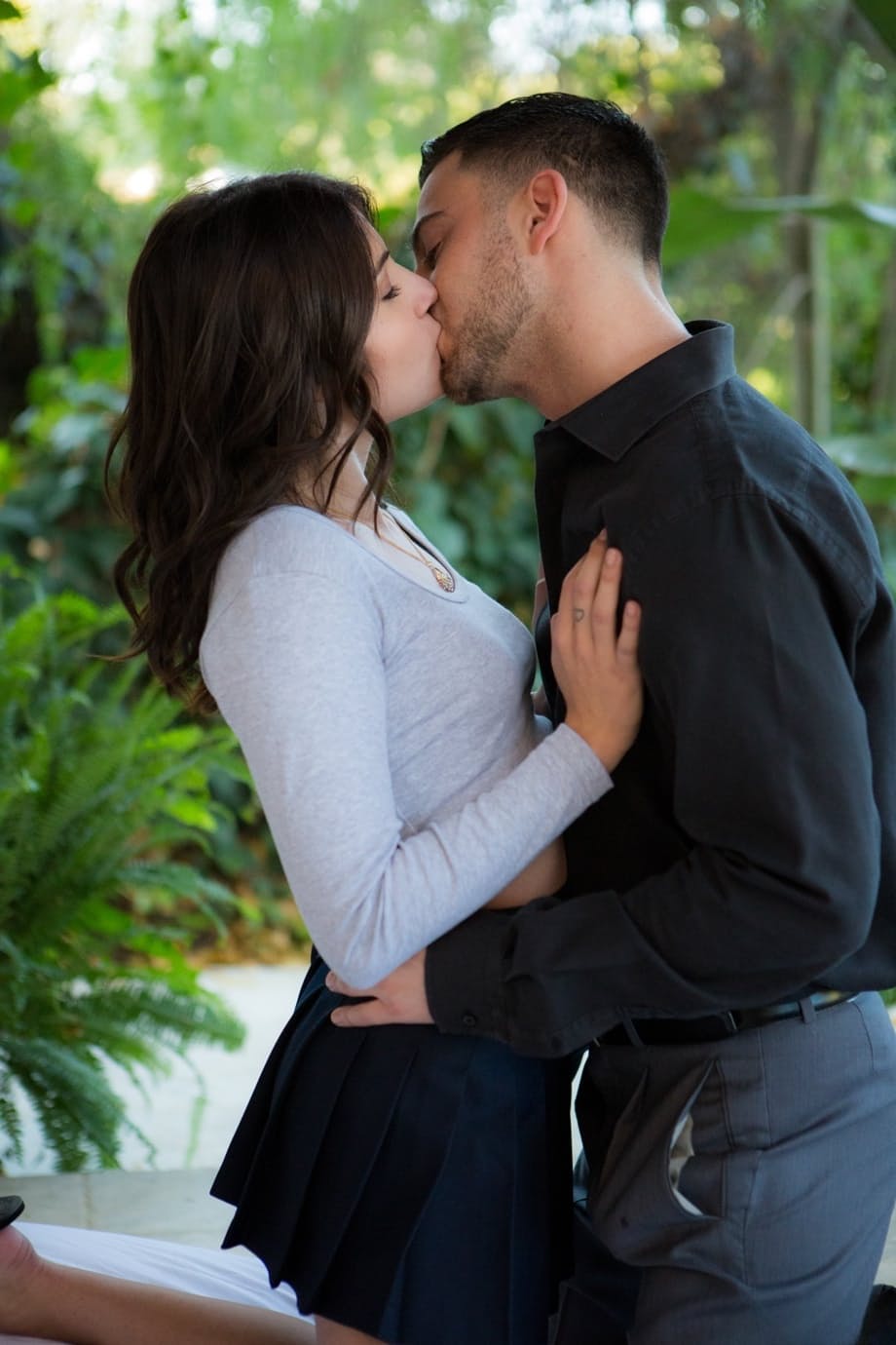 Seductive Adria Rae strips Seth Gamble bare during steamy outdoor tease - 11