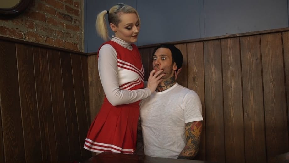 Arielle Aquinas cheerleader in wild sloppy gangbang bedroom orgy - 13
