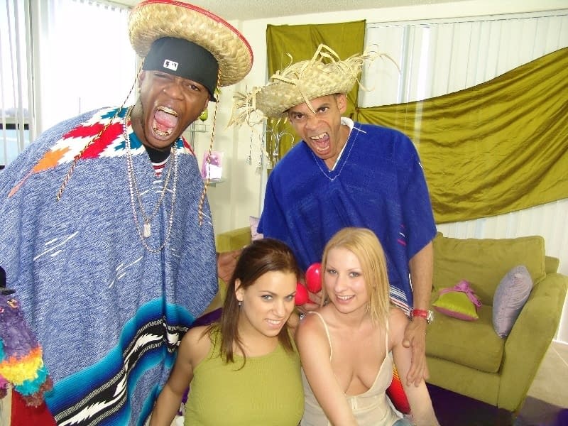 Ramon Monster pounds Mia Bang G and Kelly B huge tits - 18