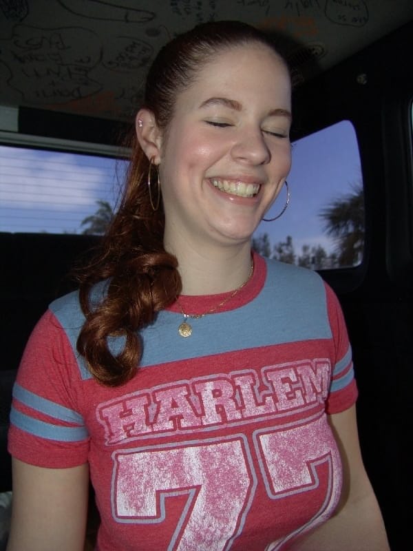 Ashley Raines wanks in a van and flaunts her massive tits and curves - 17