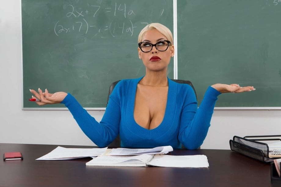 Bridgette B unleashes her massive tits for hardcore classroom POV pounding - 2