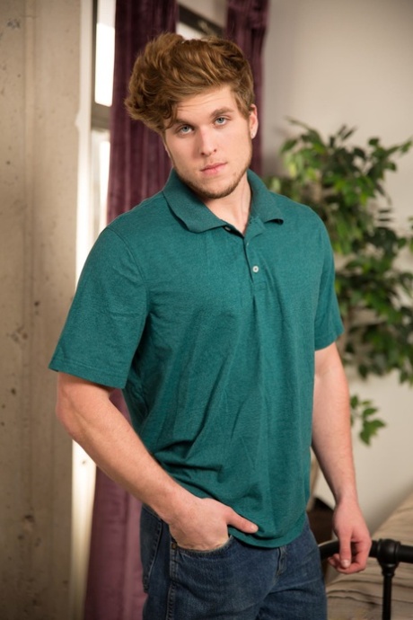 Hairy blonde Jacob Peterson dominates raw sex with Colton Cain - 1