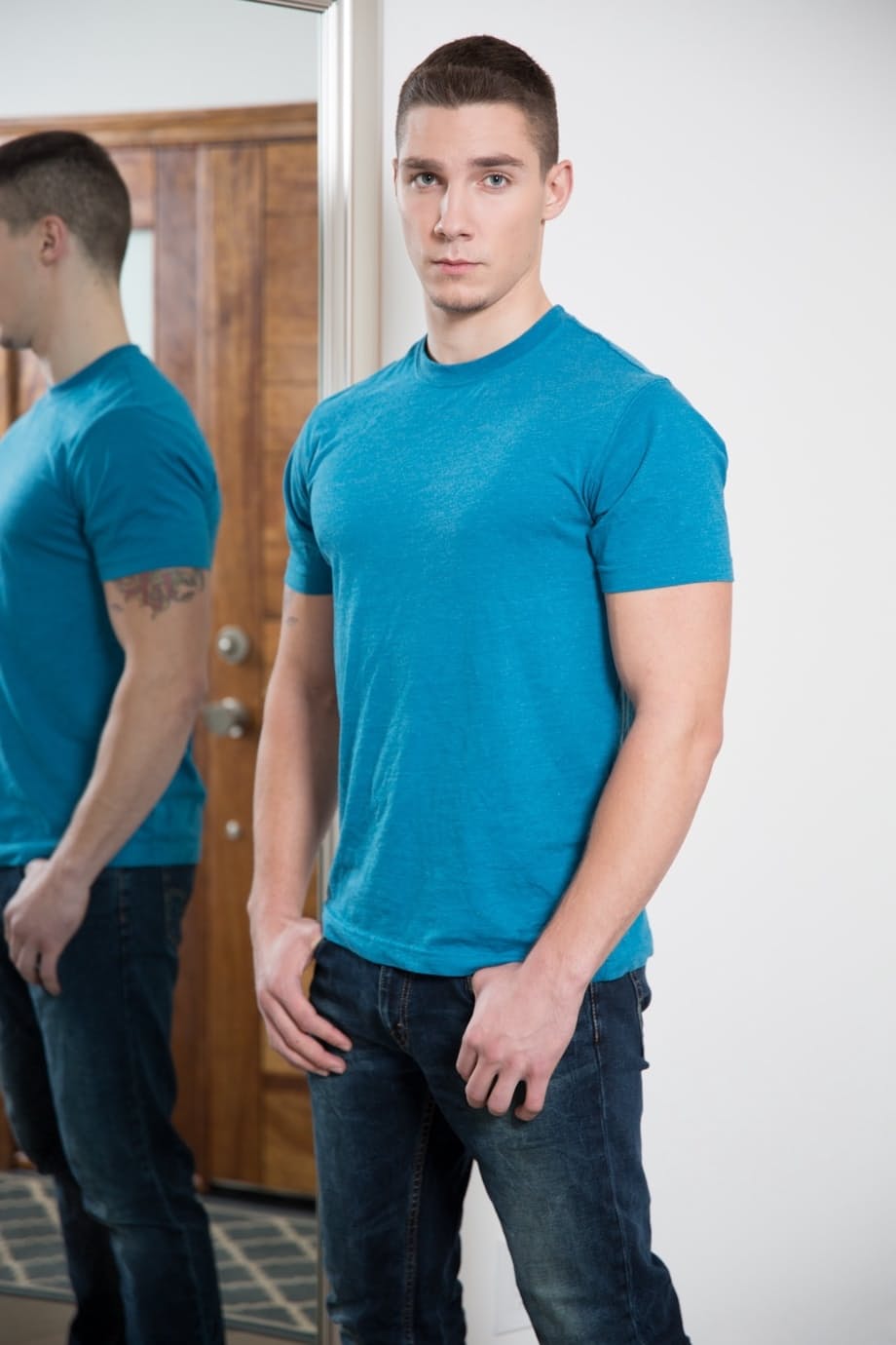 Kinky homosexuals Connor Halsted and Spencer Laval ride each other's cocks