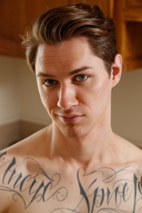 Inked Zak Bishop Gets Wet BJ And Gets Dominantly Analized Hardcore - 8