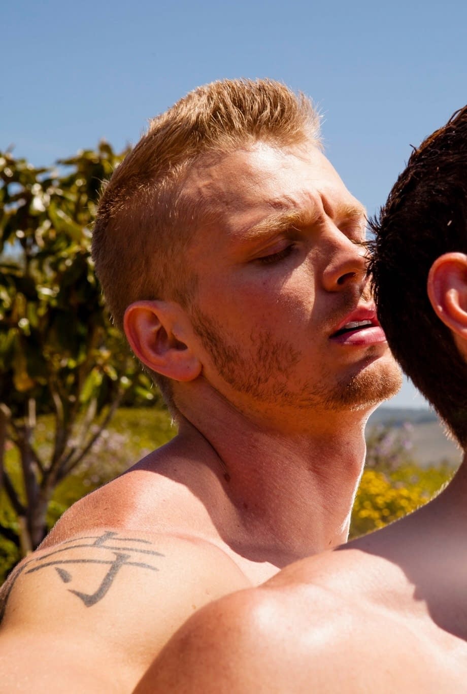 James Huntsman and Dominic Reed swap thick cocks outdoors in raw gay frenzy - 17