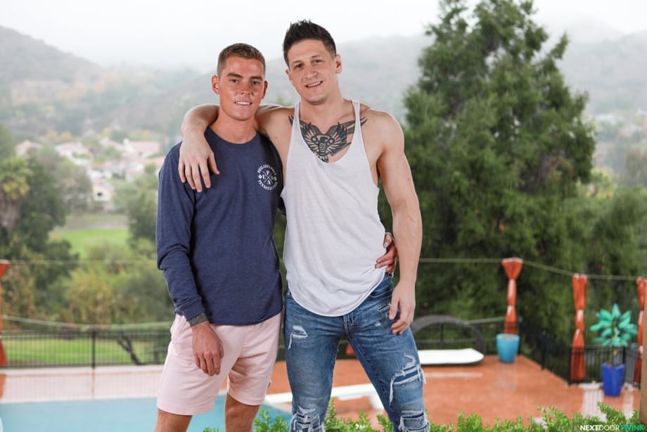 Greyson Lane e Dalton Riley, nudi durante una sborniacciata all'aperto, finiscono con un sesso infuocato sul letto - 6