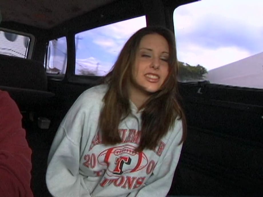 Ashley Jordan's thick curves riding throbbing cock wildly inside a dingy van - 4
