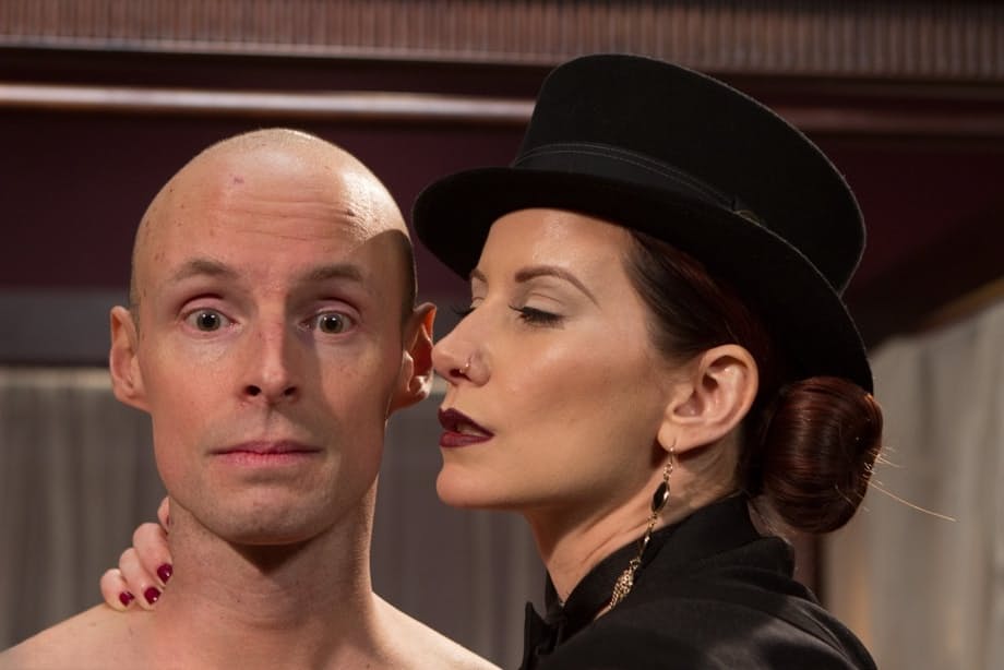 Dominant Maitresse Madeline pegs Deep Dick while teasing his throbbing cock raw - 8
