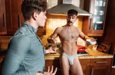 Gay hunks Jay Tee & Mason Lear blow each other & have hardcore anal sex