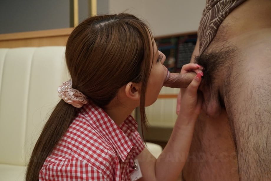 Mio Ozora offers her schoolgirl pussy to be fingered, fucked raw, and filled with hot cum - 8
