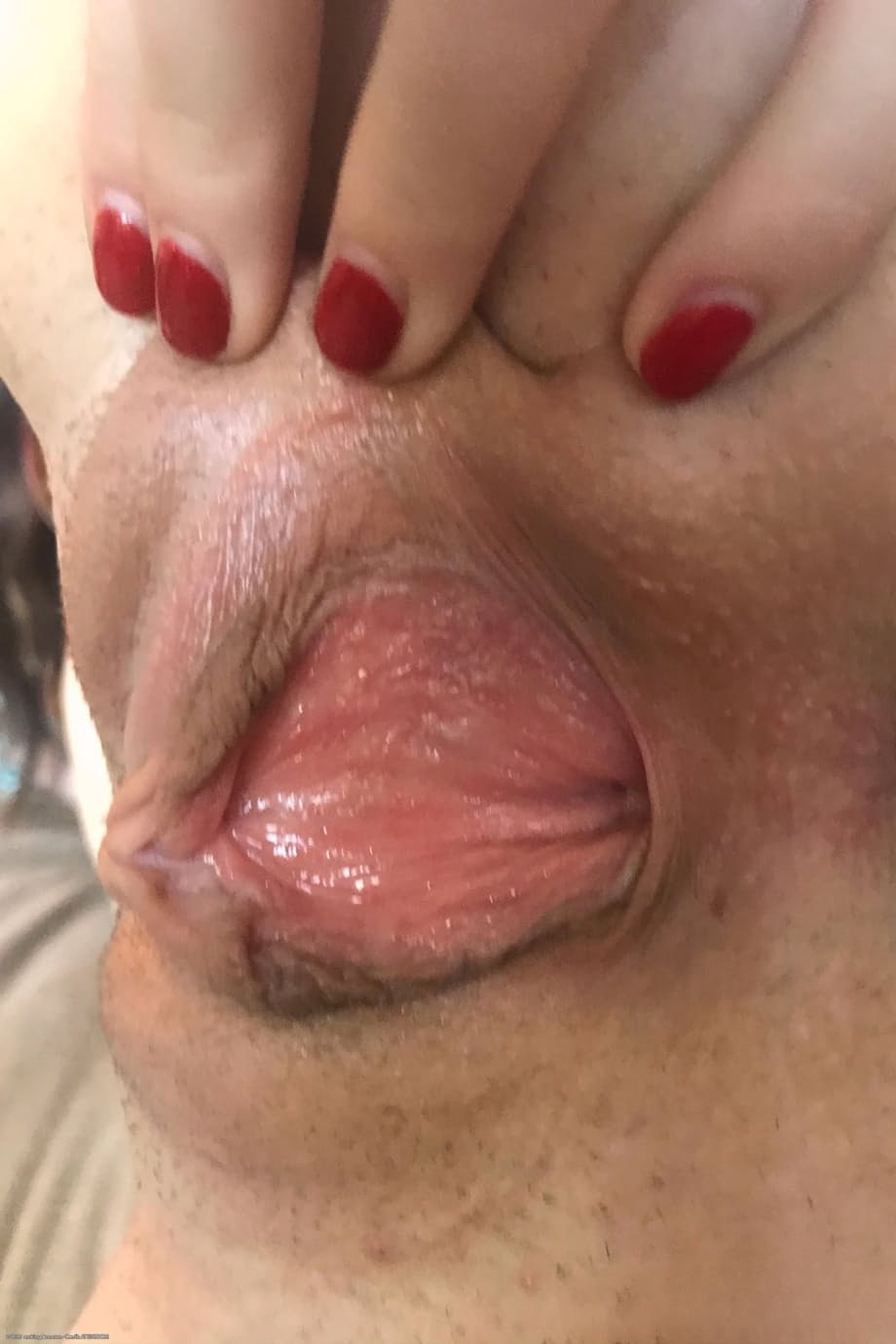 Aliya Brynn spreads her wet shaved pussy and teases her naughty pink lips - 5