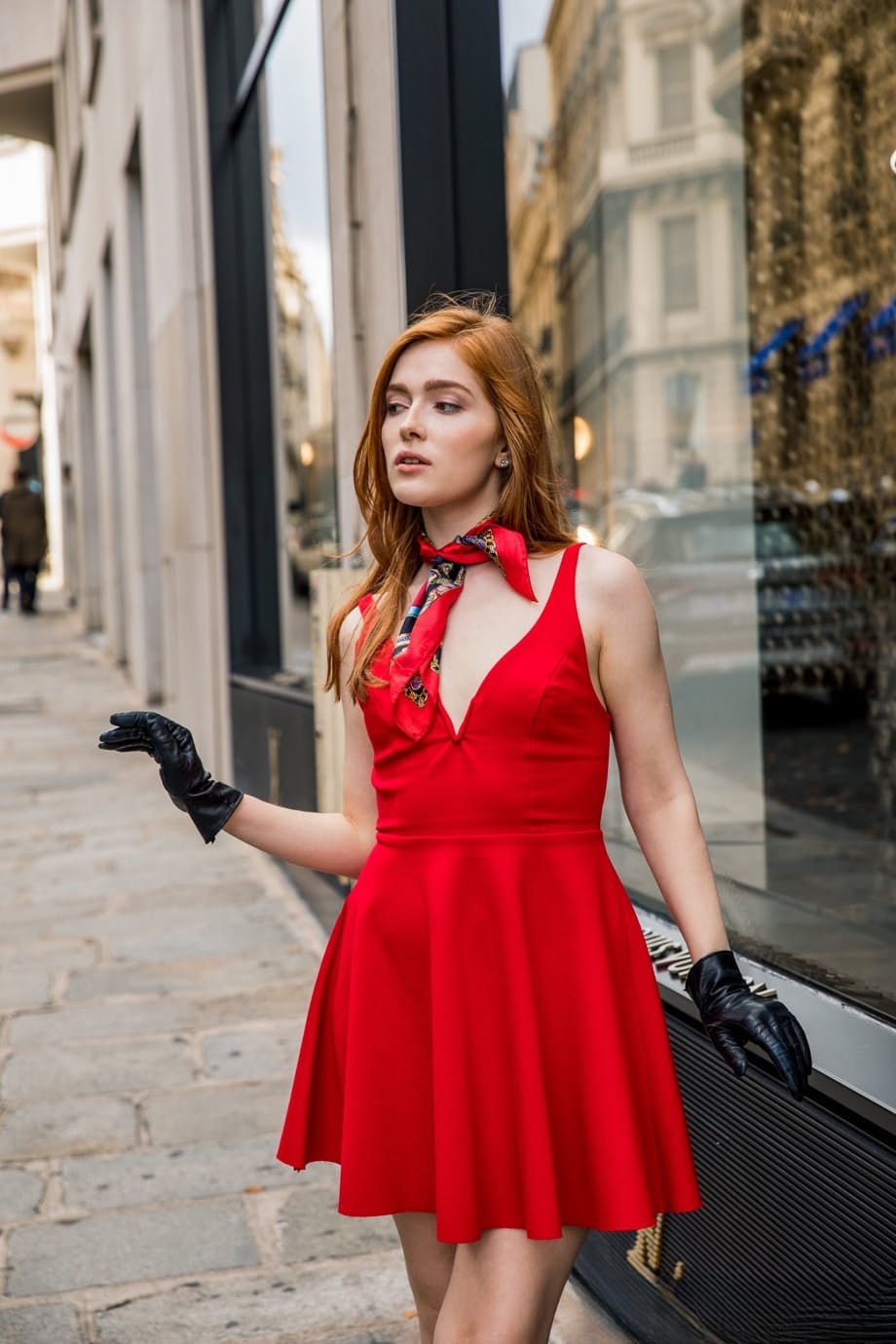 Jia Lissa flashes tiny pussy under red dress before intense fucking - 3