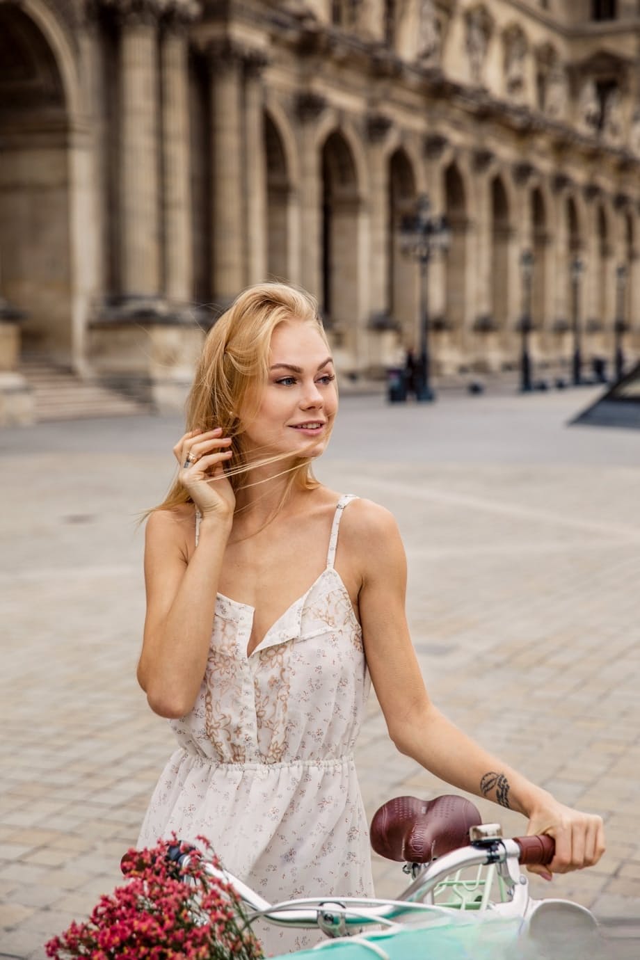 Sultry Nancy A poses provocatively in lingerie then gets pounded hard in Paris - 2