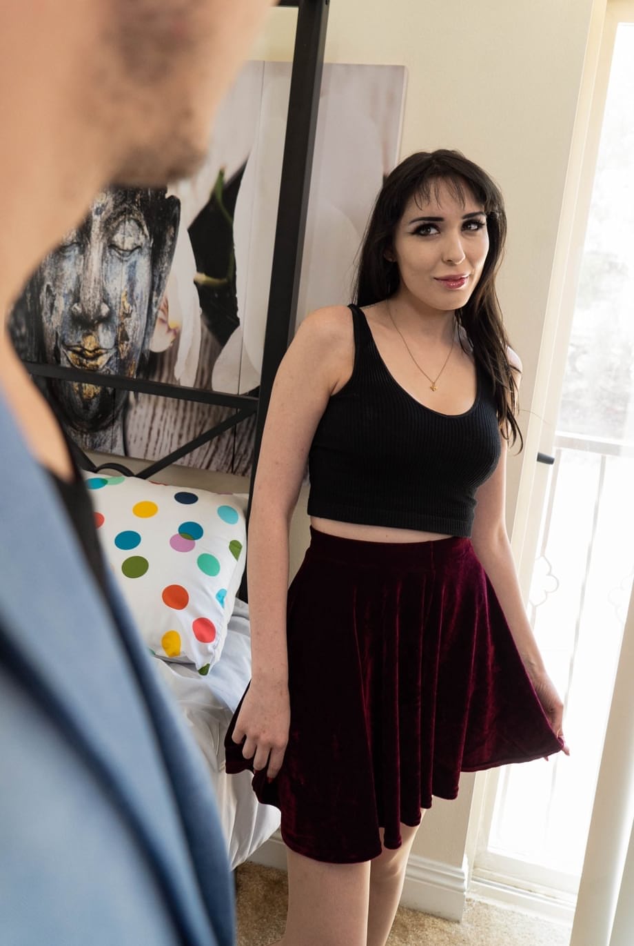 April Storm revels in deep licks then passionately rides cock - 1