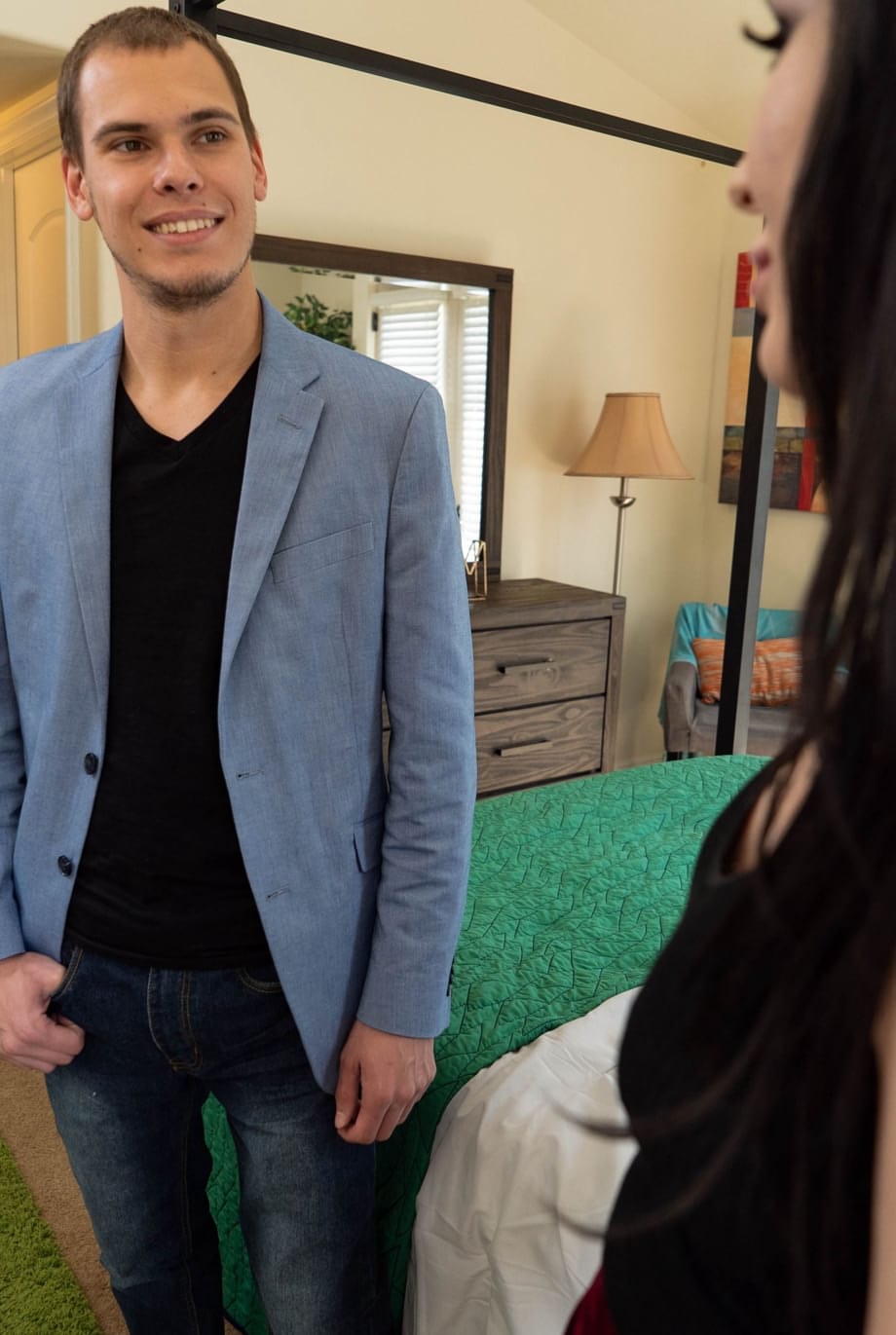 April Storm revels in deep licks then passionately rides cock - 2