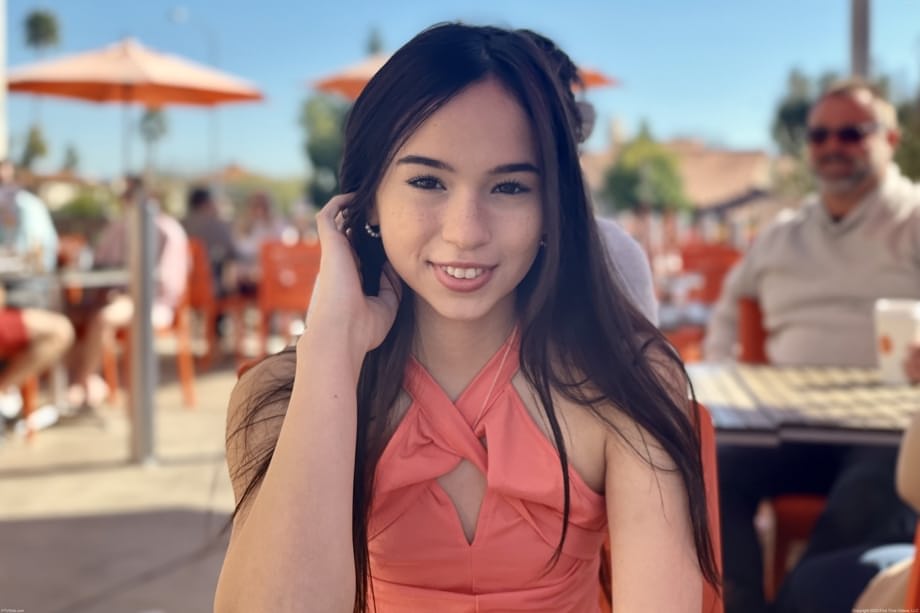 Dakota Tyler displays her dripping teen twat and flawless ass outdoors - 18