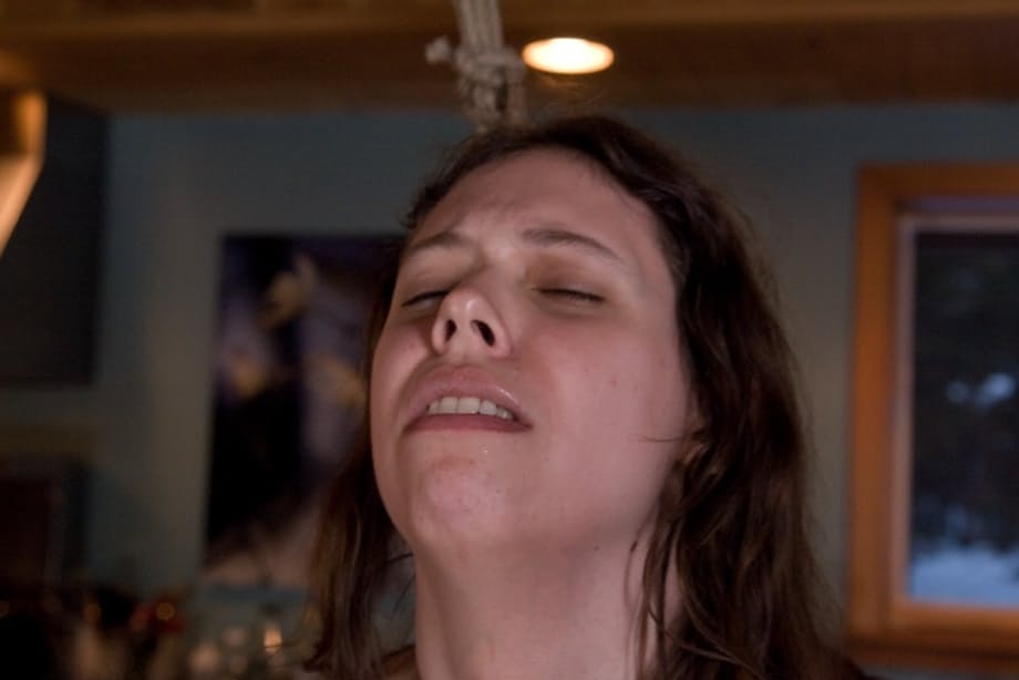 Kristine submits to intense bondage as Amber punishes her naked body - 11