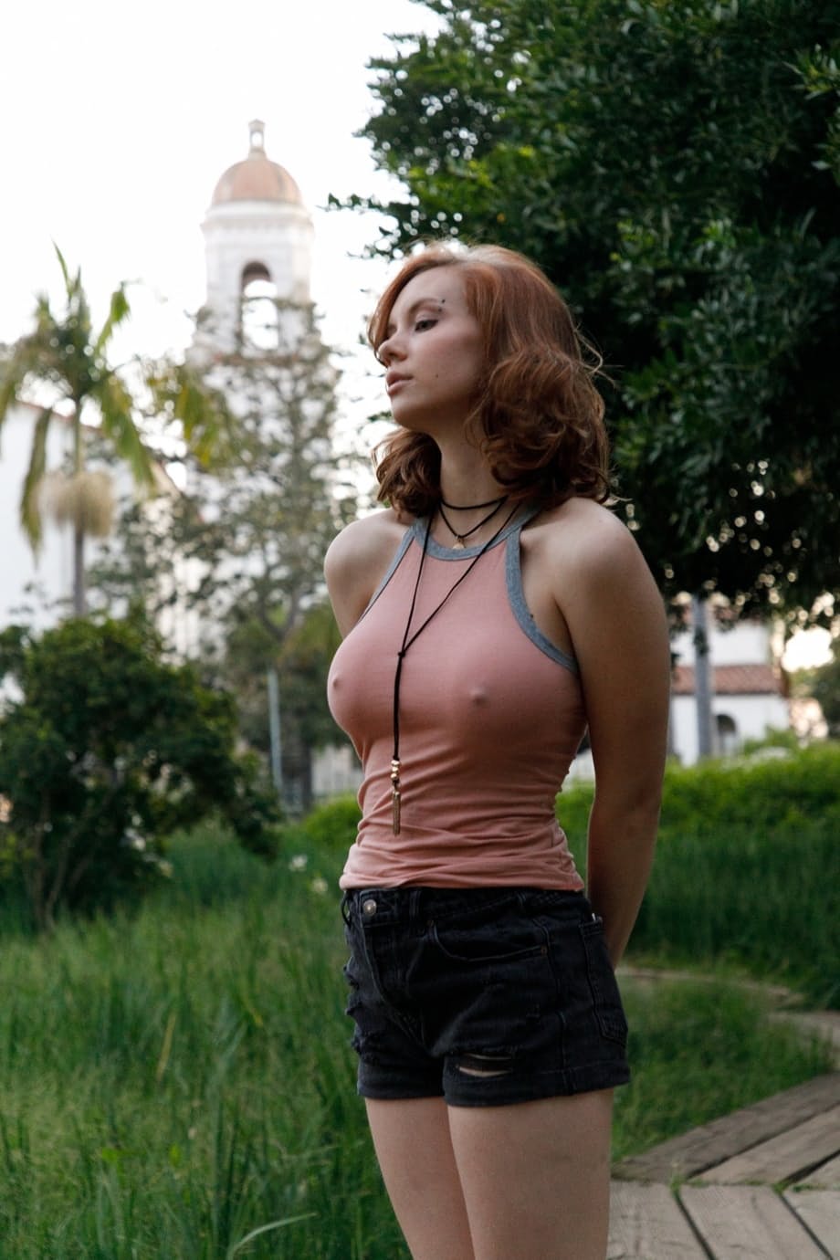 Kayla Coyote bares her flawless curves and teases bare under the sun - 8
