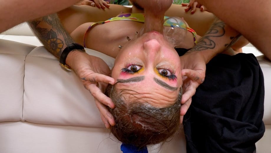 Tommy King expertly drains cock with sloppy deepthroat before hardcore anal - 14