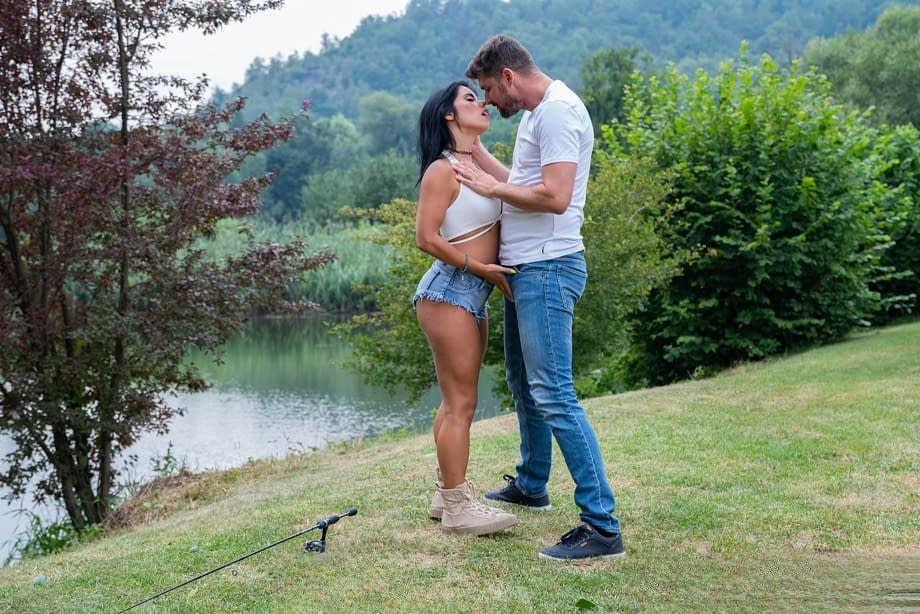 Megan Fiore takes wild lakeside fucking with her dripping pussy and sexy curves on full display - 8