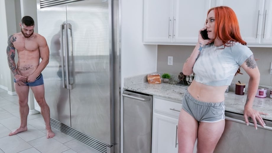 Jupiter Jetson rides stepson POV in hot redhead titjob oral fest - 10